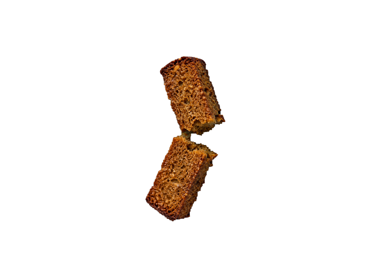 Rotating broken rusk